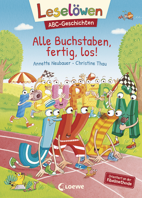 Buchcover "Alle Buchstaben, fertig, los!"