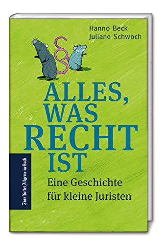 Buchcover "Alles, was Recht ist"