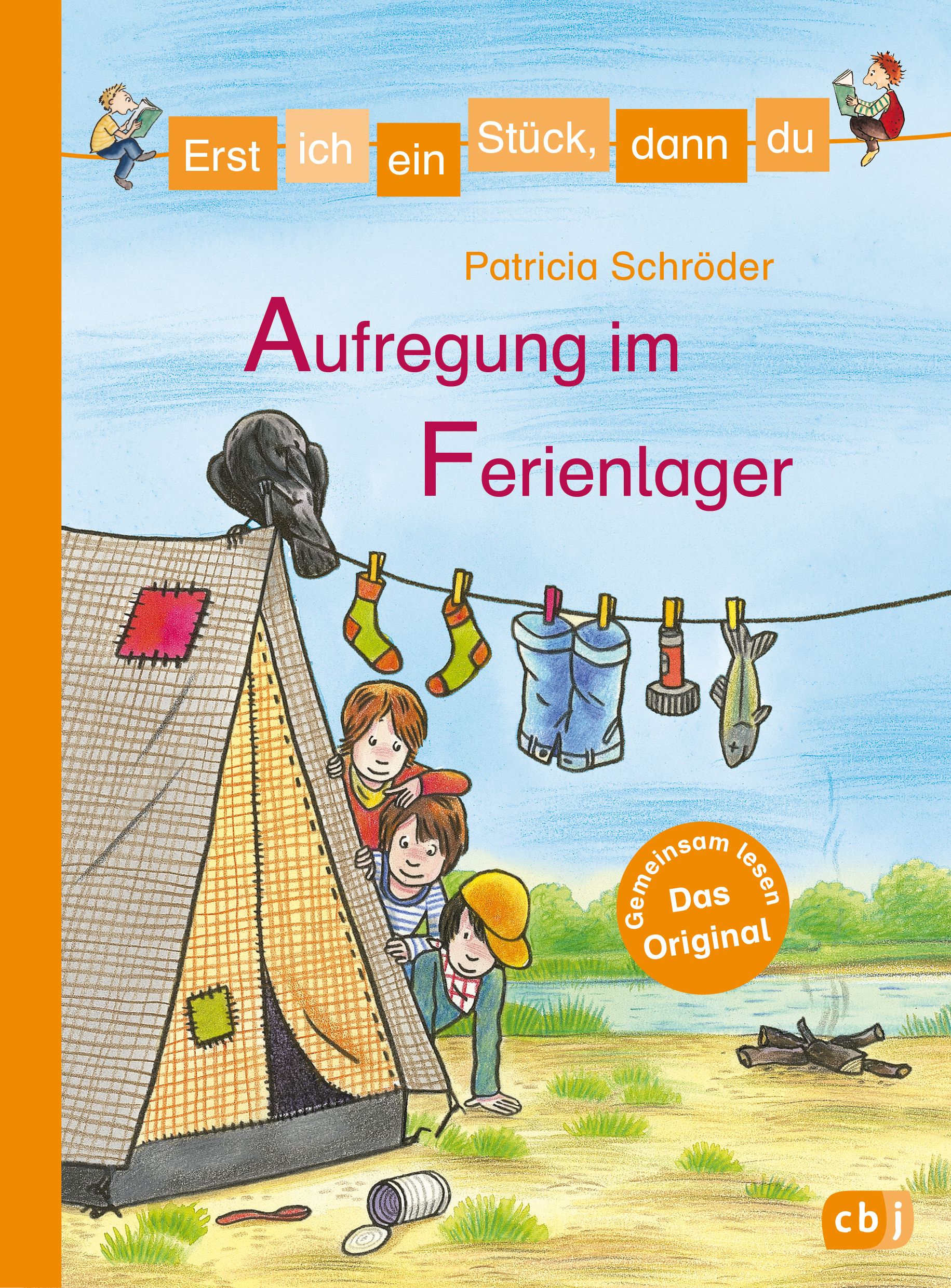 Buchcover "Aufregung im Ferienlager"