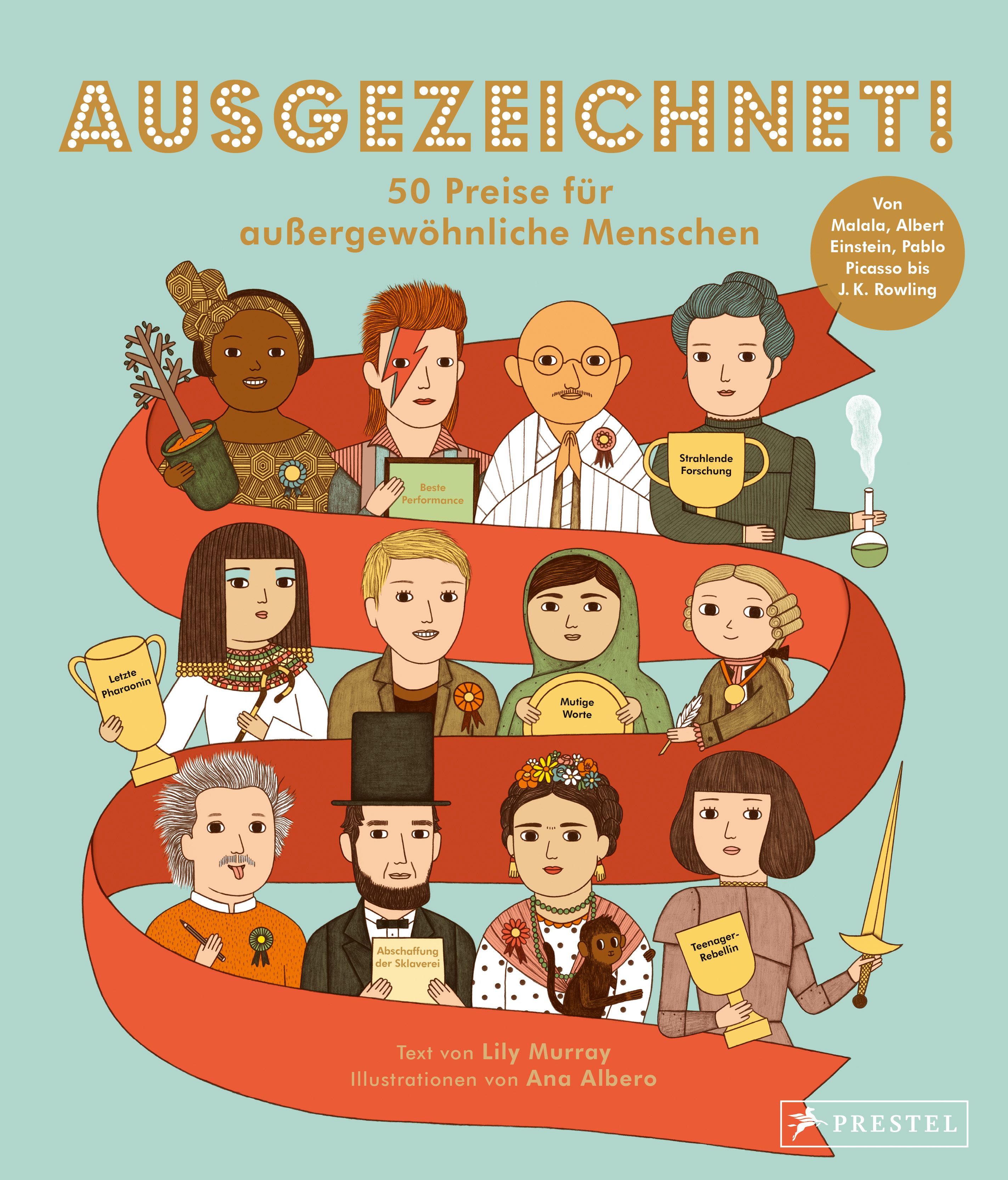 Buchcover "Ausgezeichnet! 50 Preise für außergewöhnliche Menschen"