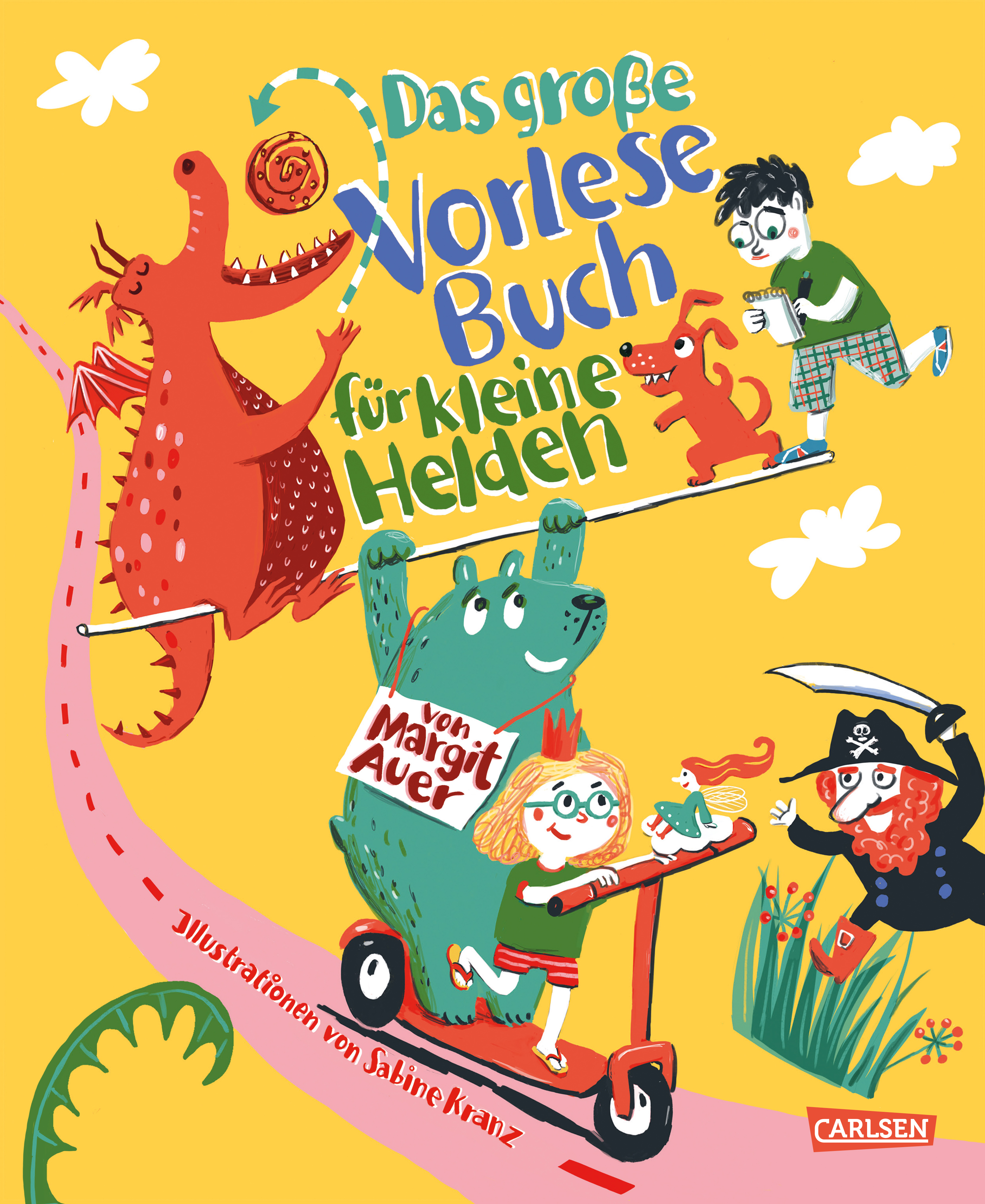 Buchcover "Das große Vorlesebuch für kleine Helden"