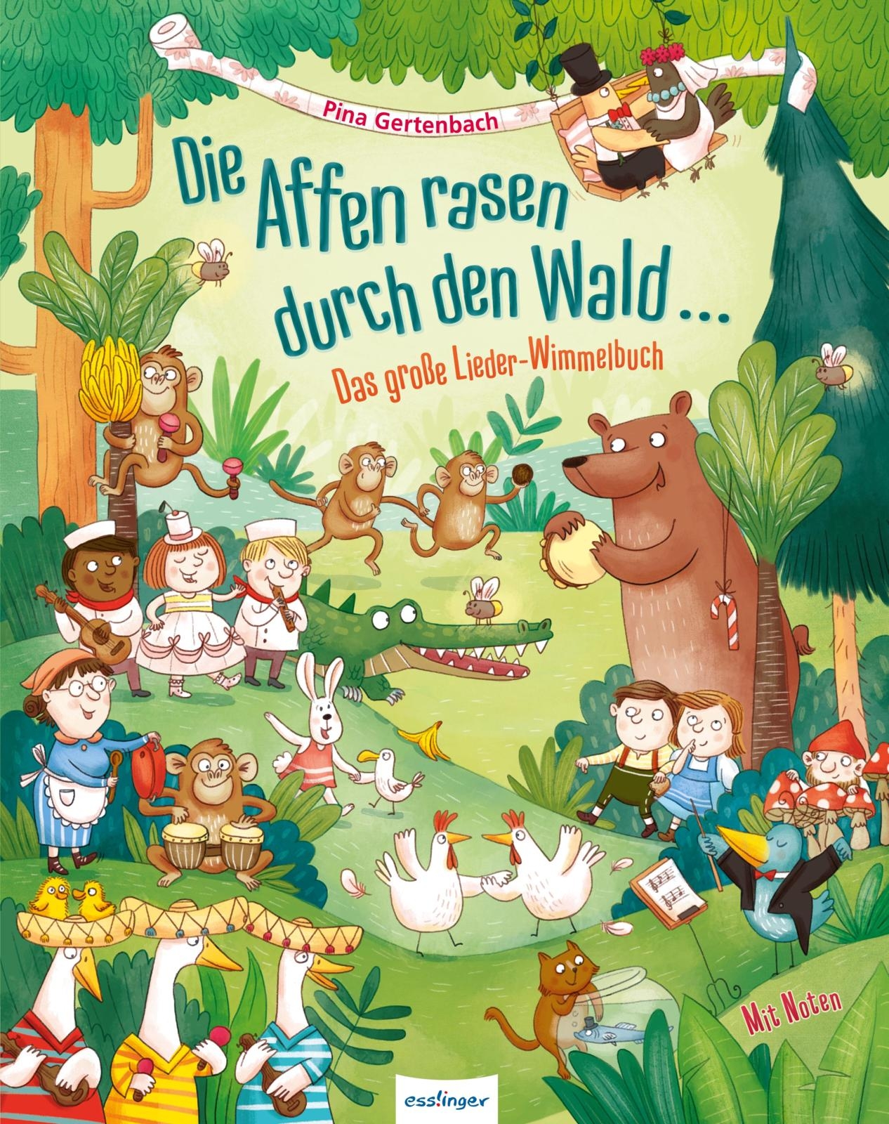 Die Affen rasen durch den Wald...