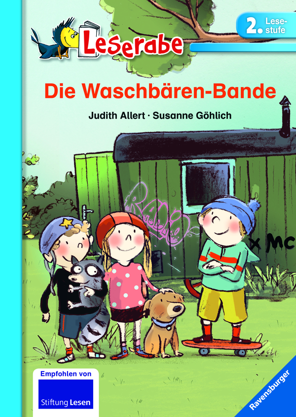 Buchcover "Die Waschbären-Bande"