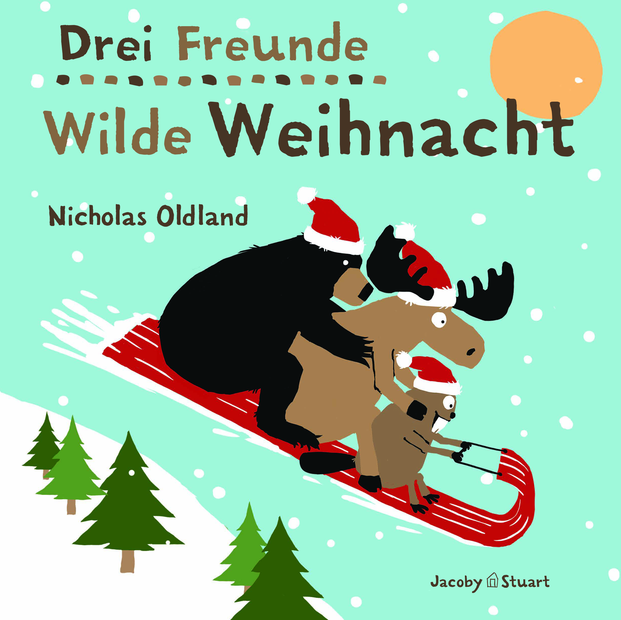 Buchcover "Drei Freunde – Wilde Weihnacht"