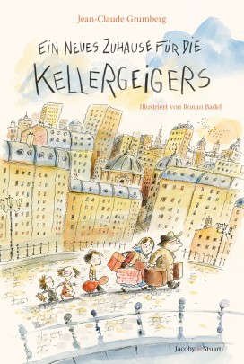 Buchcover "Ein neues Zuhause für die Kellergeigers"