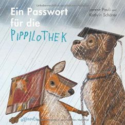 Buchcover "Ein Passwort für die Pippilothek"