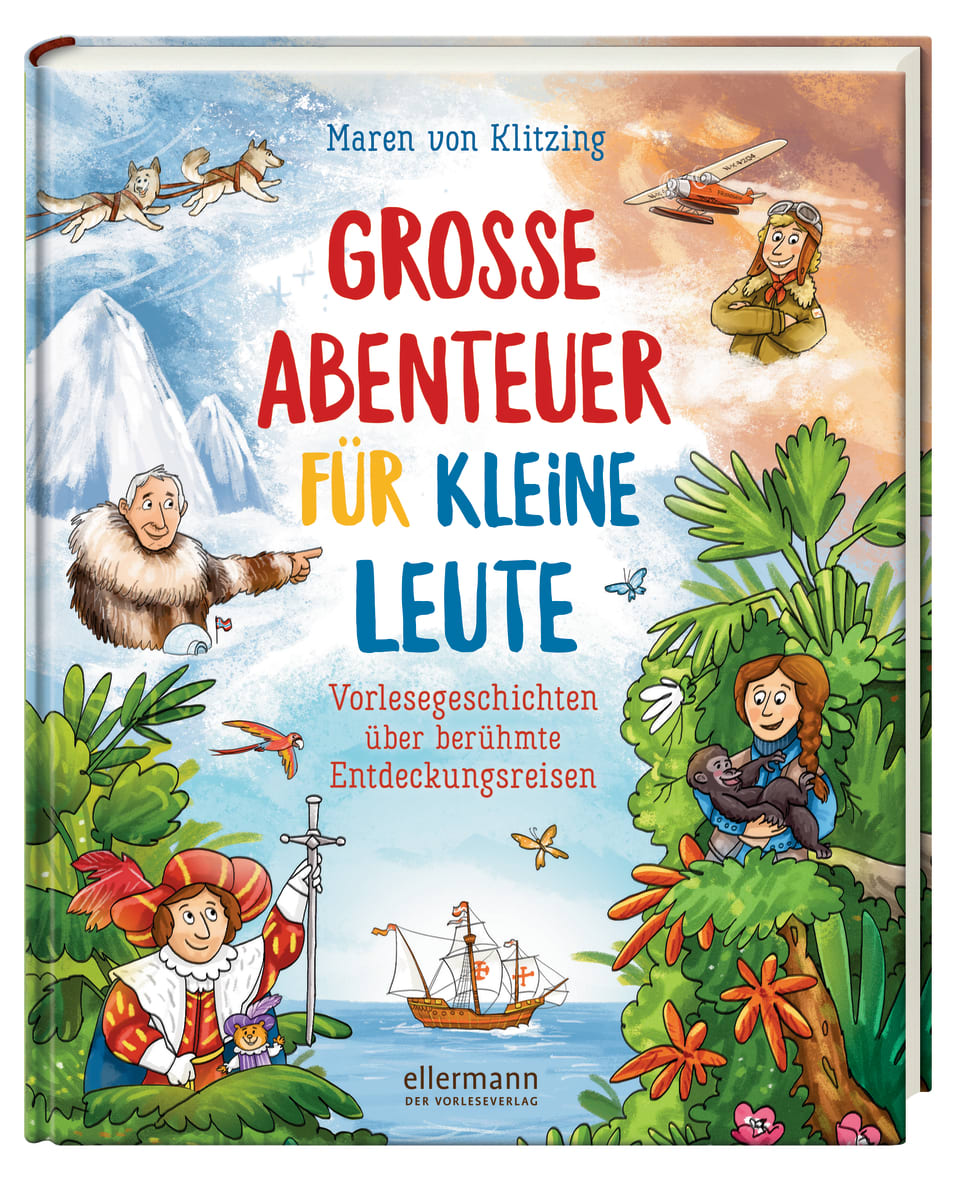 Buchcover "Große Abenteuer für kleine Leute"