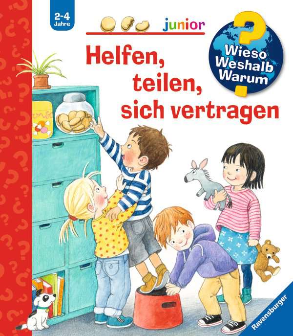 Buchcover "Helfen, teilen, sich vertragen"