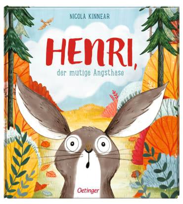 Buchcover "Henri, der mutige Angsthase"