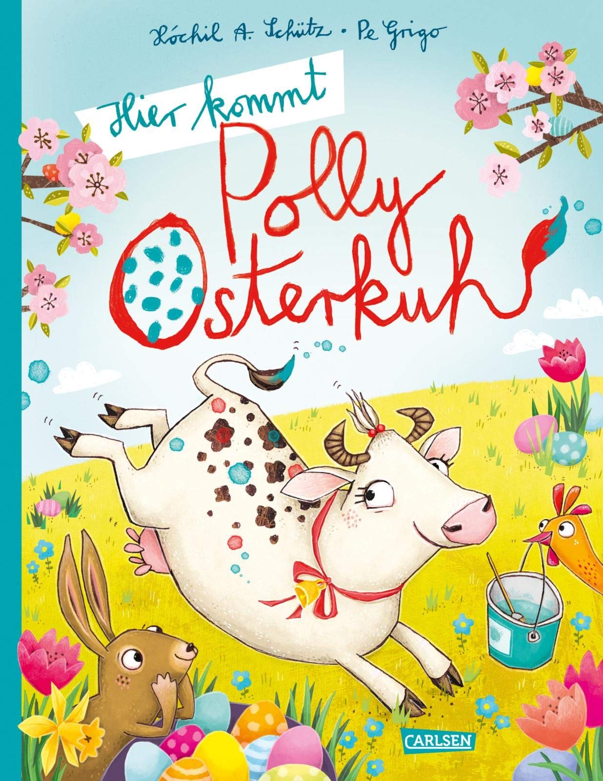 Buchcover "Hier kommt Polly Osterkuh"