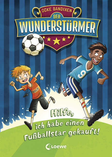 Buchcover "Hilfe, ich hab einen Fußballstar gekauft"