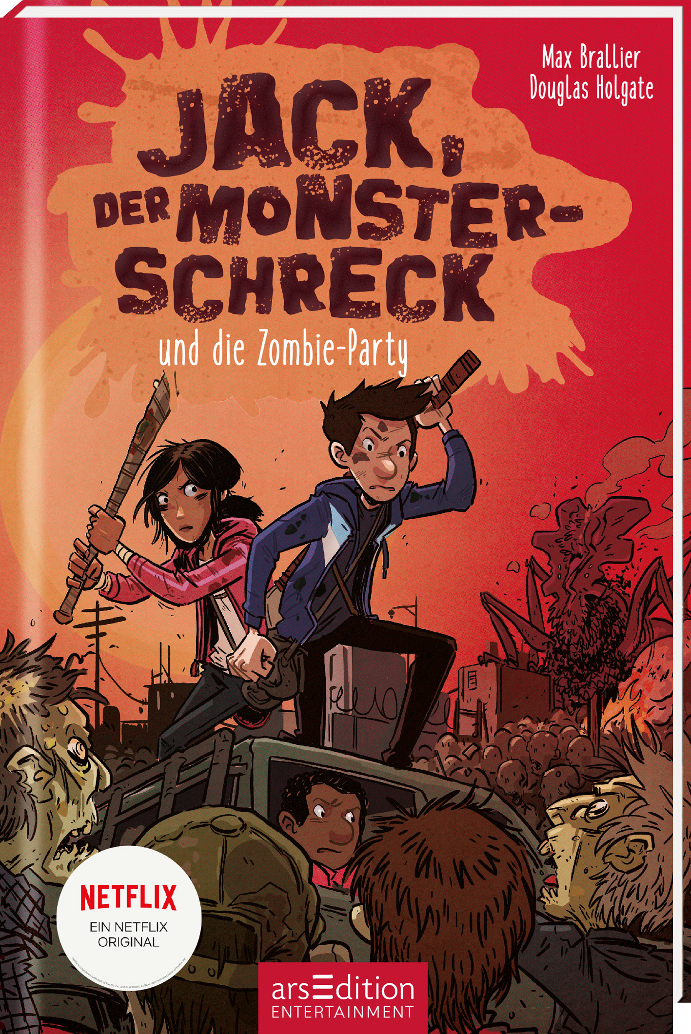 Buchcover "Jack der Monsterschreck und die Zombie-Party"