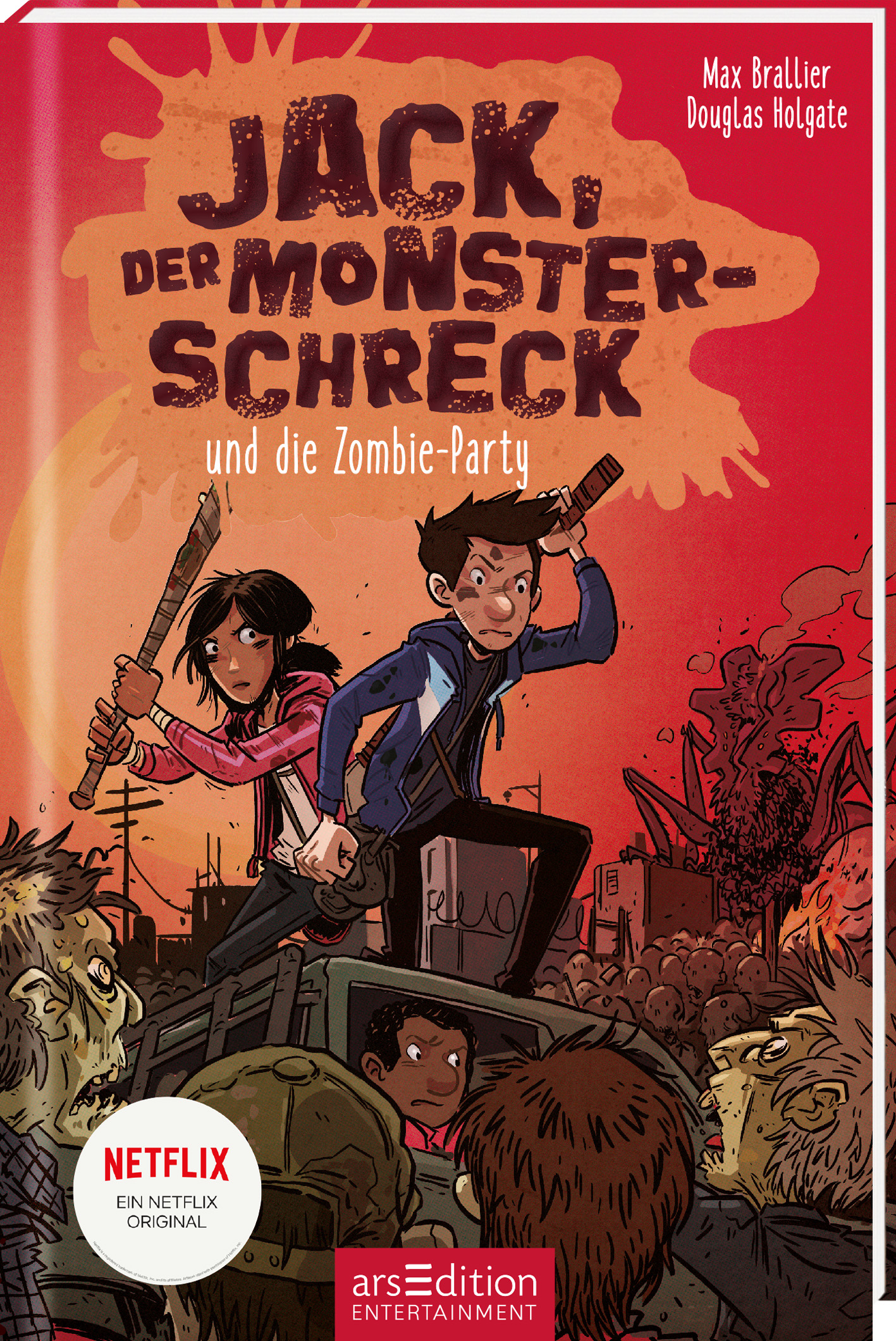 Buchcover "Jack der Monsterschreck und die Zombie-Party"