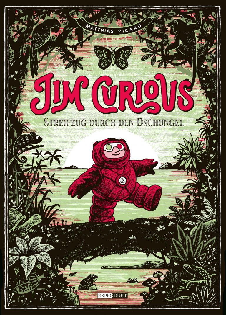 Buchcover "Jim Curious - Streifzug durch den Dschungel"