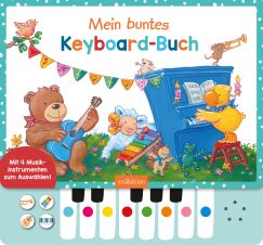 Buchcover "Mein buntes Keyboard-Buch"