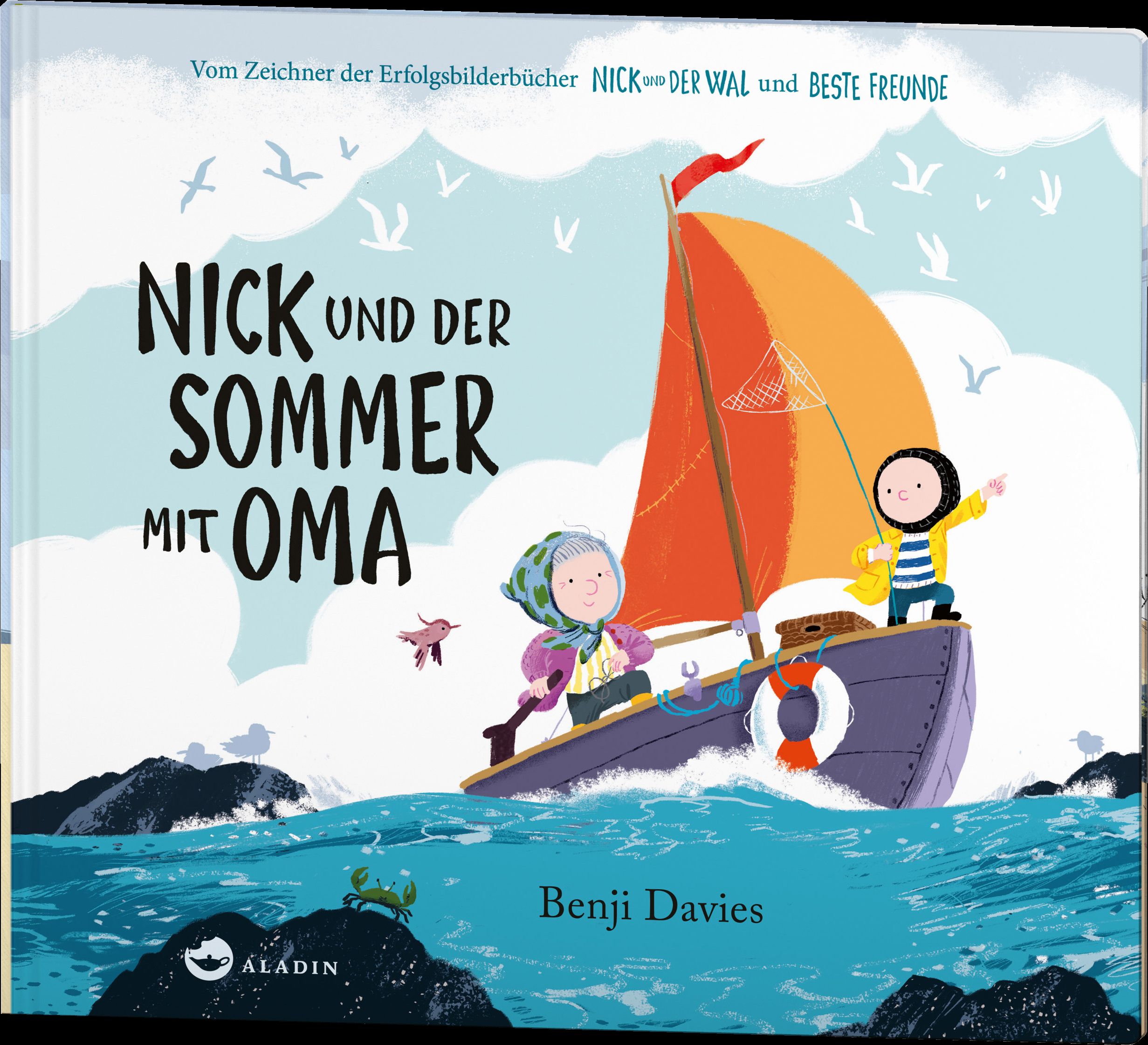 Buchcover "Nick und der Sommer mit Oma"
