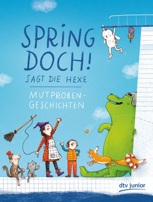 Buchcover "Spring doch, sagt die Hexe"