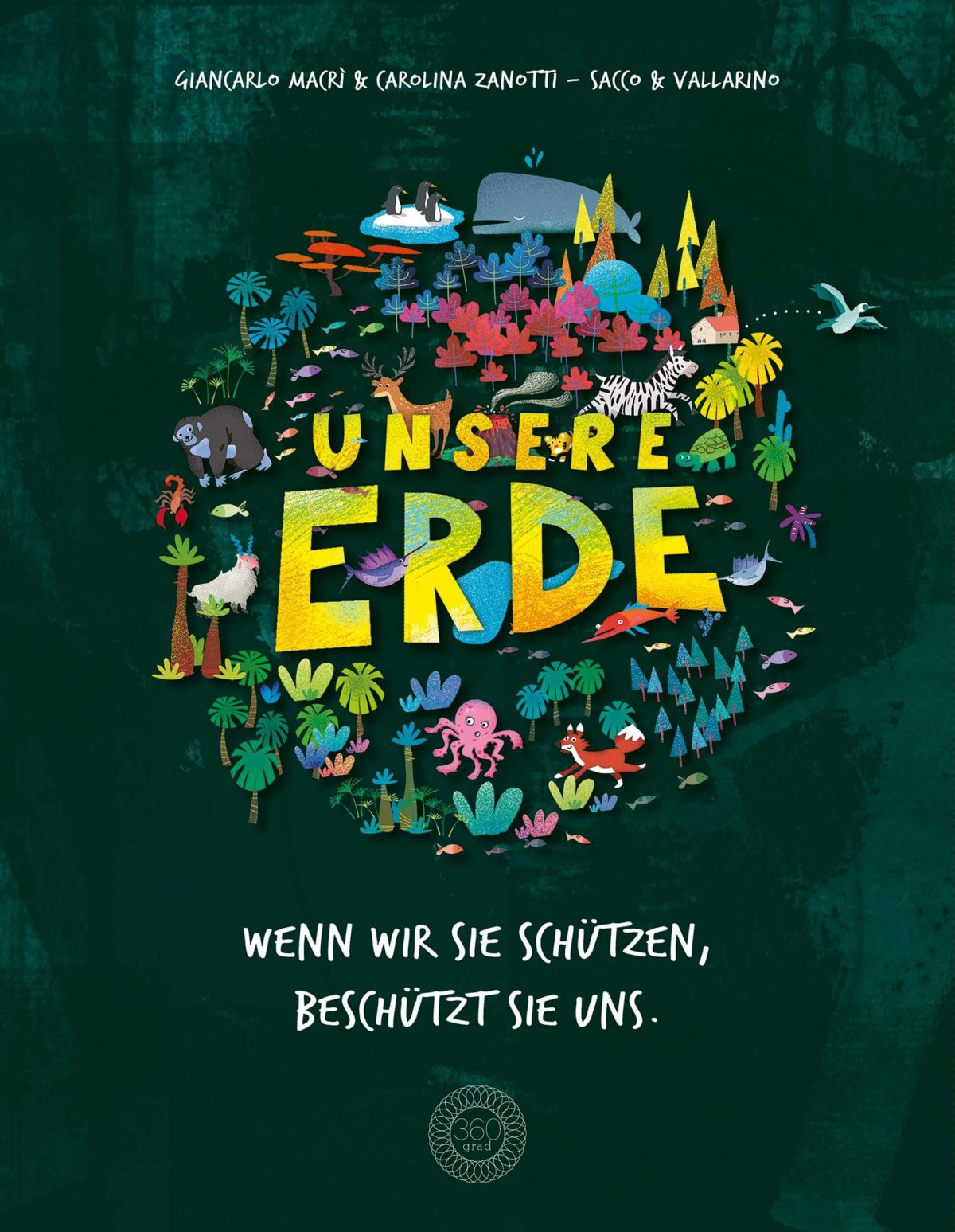 Buchcover "Unsere Erde. Wenn wir sie schützen, beschützt sie uns"