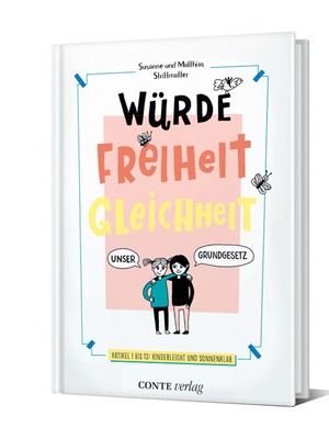 Buchcover "Würde, Freiheit, Gleichheit"